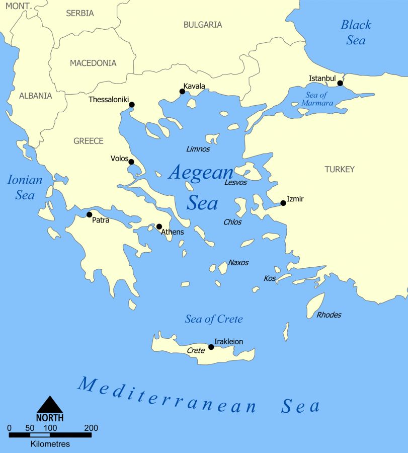 grcka more mapa EGEJSKO MORE (činjenice, zanimljivosti i legen grcka more mapa